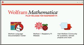 Mathematica splash screen